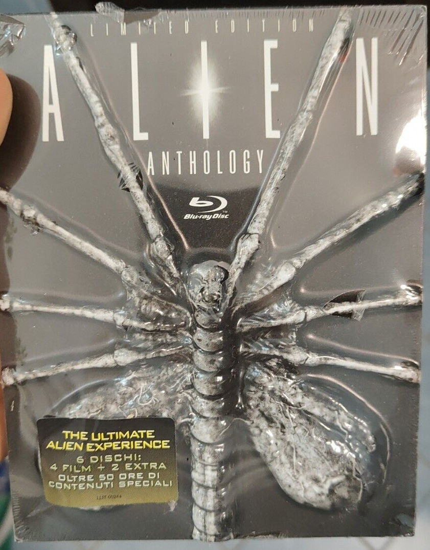 Blu-ray *** ALIEN ANTHOLOGY Limited Edition "Facehugger" *** (Fuori Catalogo)