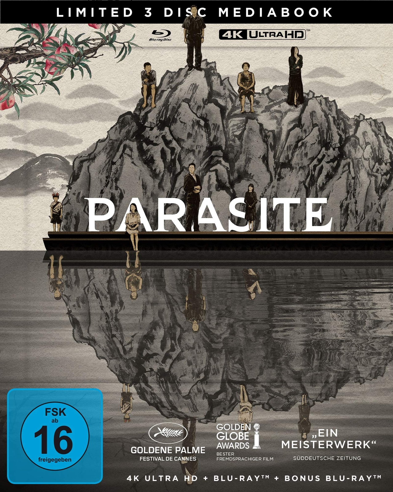 Parasite (Mediabook A, UHD, Blu-ray, Bonus-Blu-ray) (4K UHD Blu-ray)