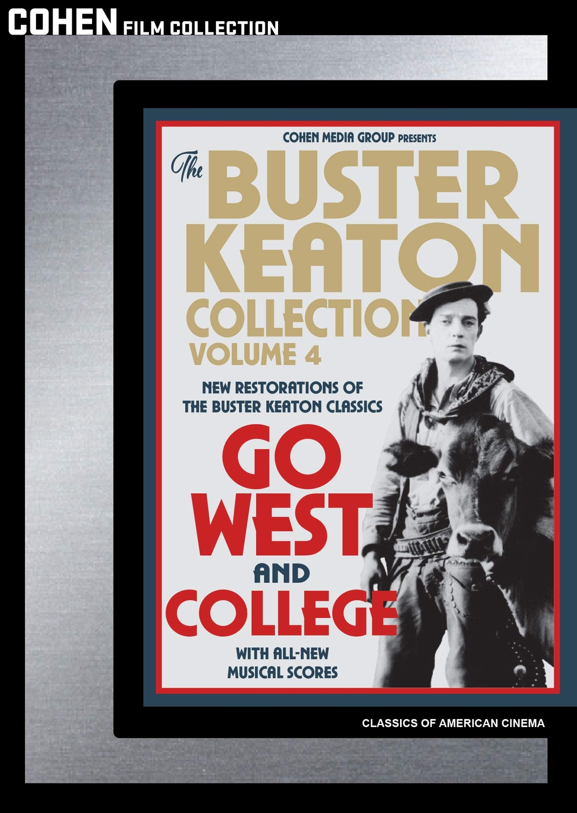 The Buster Keaton Collection - Volume 4 (Go West / College) (DVD) Buster Keaton