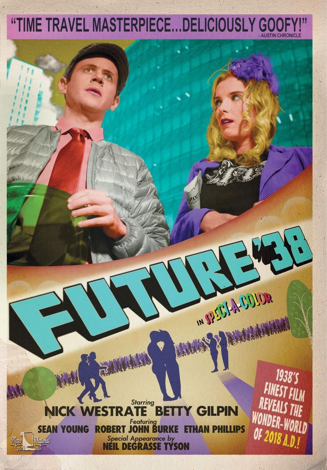 Future '38 (DVD) Neil DeGrasse Tyson Nick Westrate Robert John Burke Sean Young