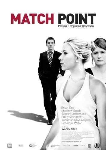 Match Point (DVD) Jonathan Rhys Meyers Alexander Armstrong Paul Kaye Brian Cox