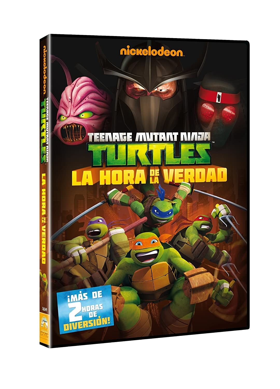 LAS TORTUGAS NINJA: LA HORA DE LA VERDAD (DVD)