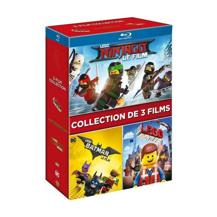 Le Film lego L'Integrale 3 Film Cofanetto Blu-Ray Nuova