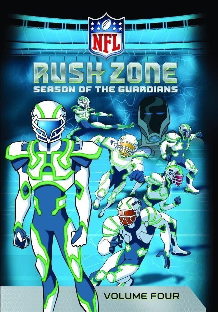 NFL Rush Zone - Vol 4 (DVD) animated NFL players