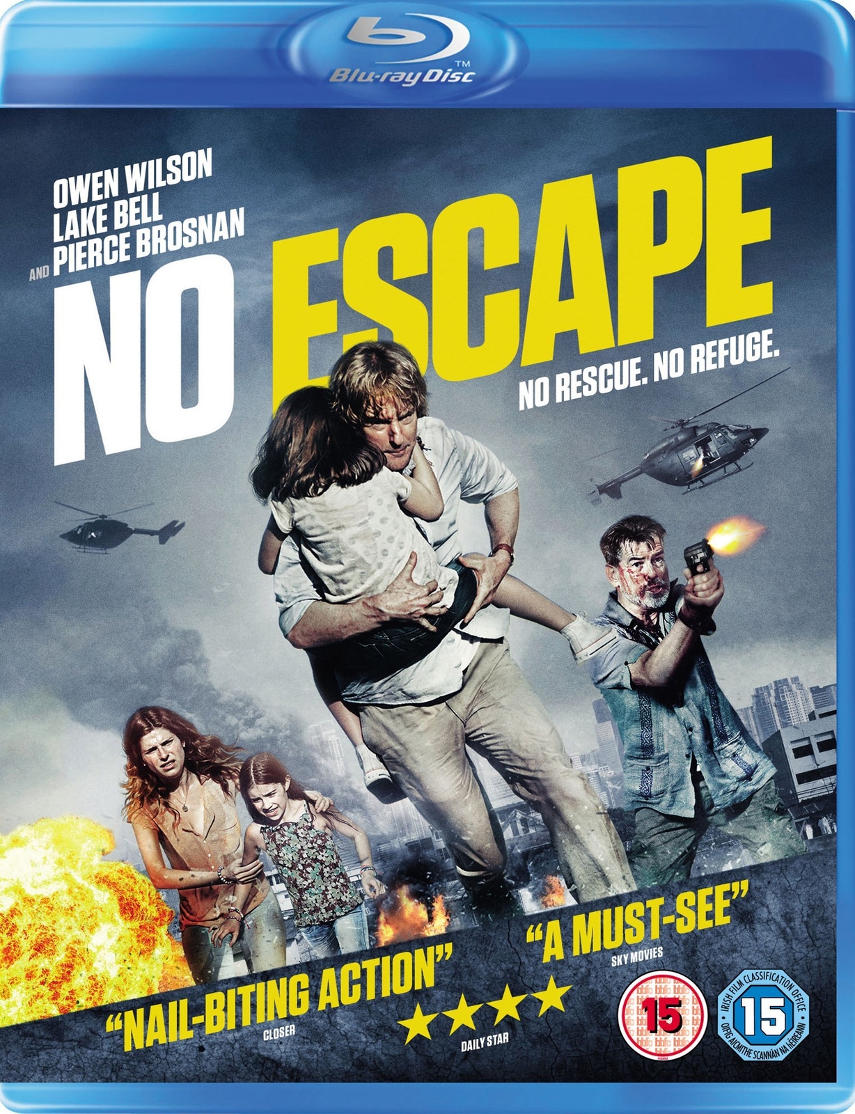 No Escape (Blu-ray) Owen Wilson Lake Bell Pierce Brosnan