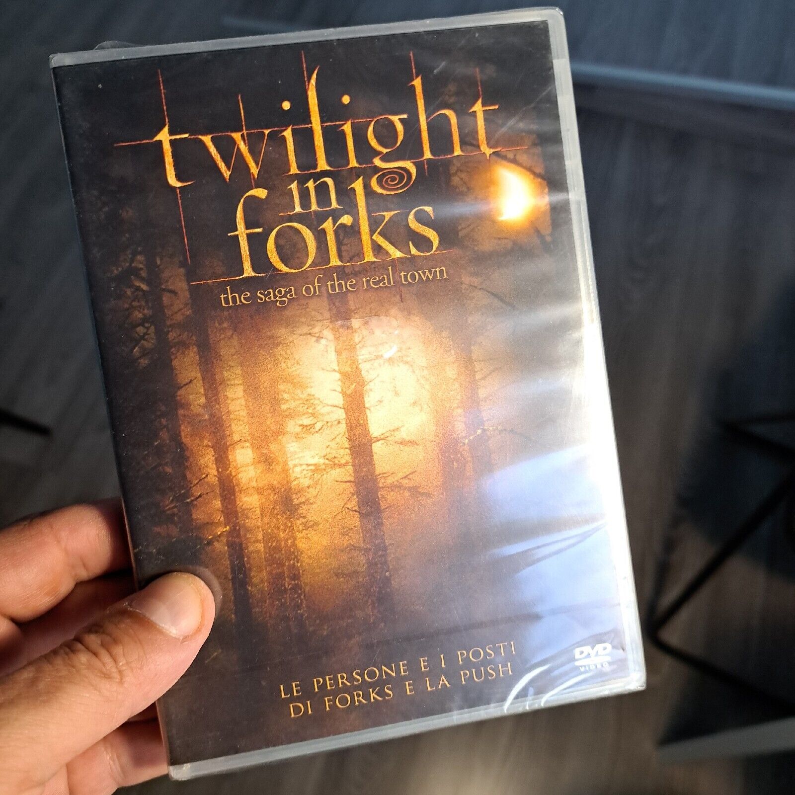 DVD - Twilight in forks the saga of the real town - nuovo