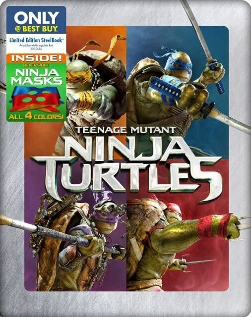 Teenage Mutant Ninja Turtles, Steelbook (Blu-ray)