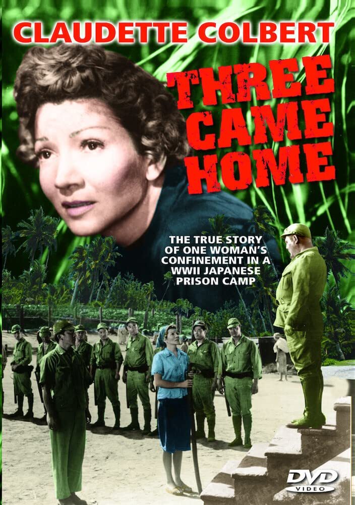 Three Came Home (DVD) Claudette Colbert
