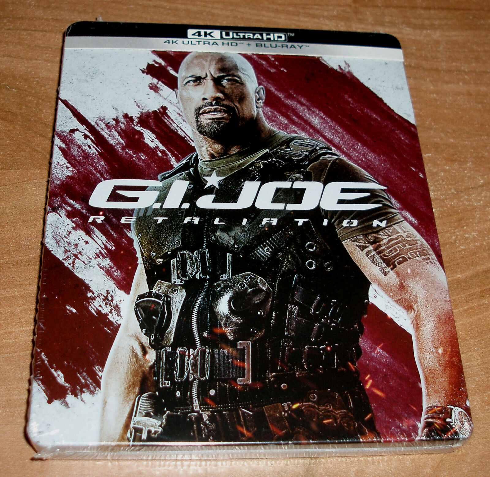 Gi Joe La Vendetta (Retaliation) Steelbook 4K UHD+ Blu-Ray Nuovo Sigillato R2