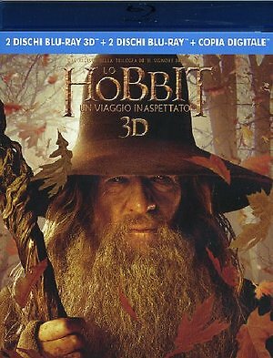 LO HOBBIT - UN VIAGGIO INASPETTATO   2 BLU-RAY 3D + 2BL
