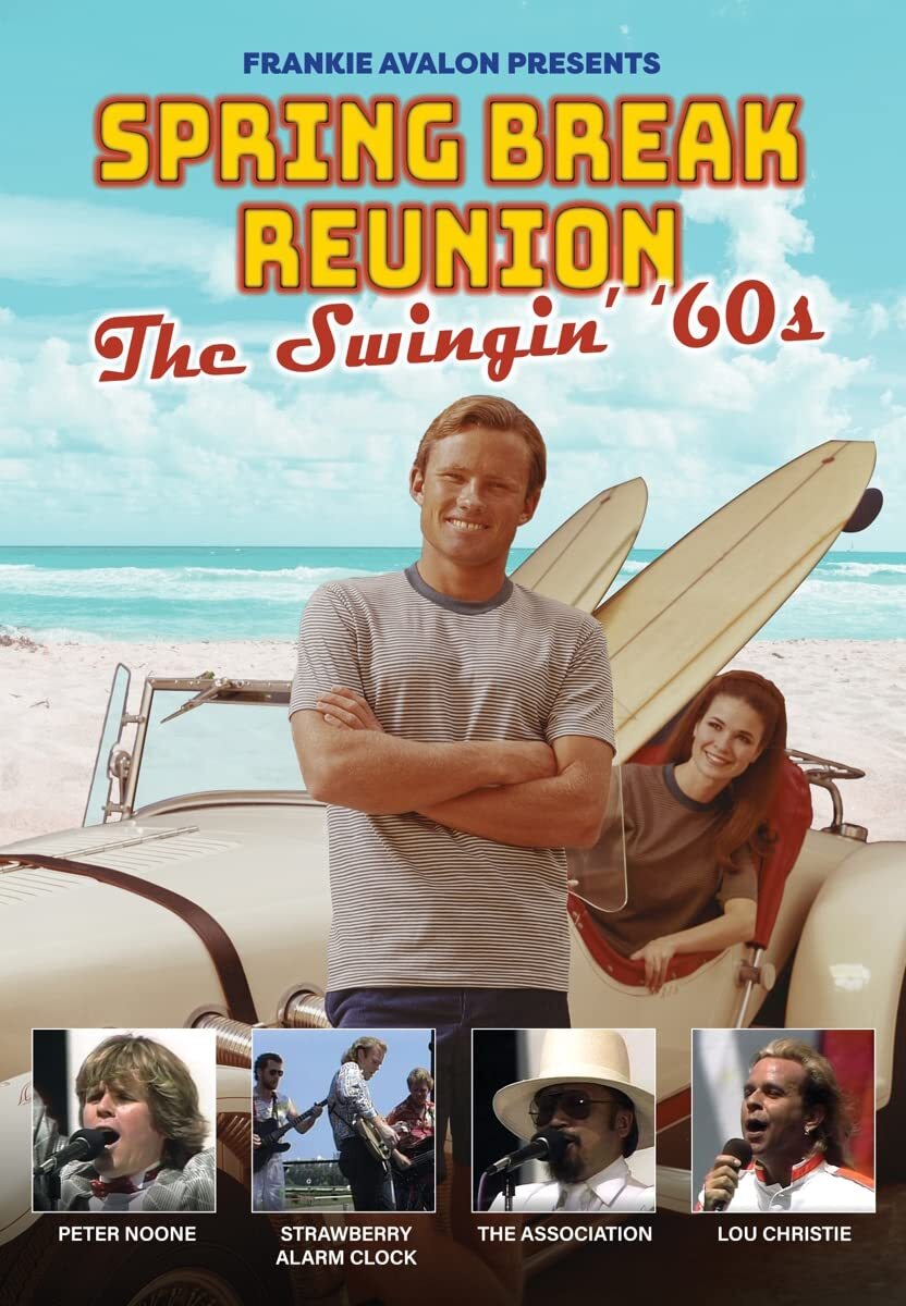 Spring Break Reunion: The Swingin' 60s (DVD) Lou Christie Frankie Avalon