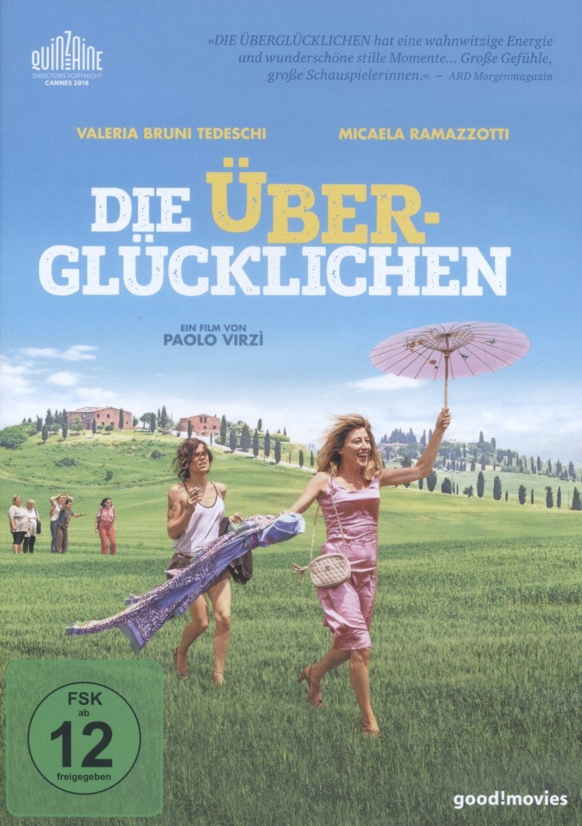 Die Überglücklichen (DVD) Valeria Bruni Tedeschi Micaela Ramazotti Tommaso Ragno