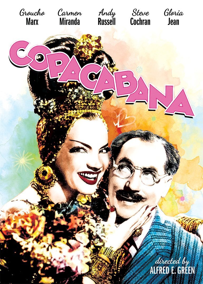 Copacabana (DVD) Groucho Marx Carmen Miranda Steve Cochran Andy Russell