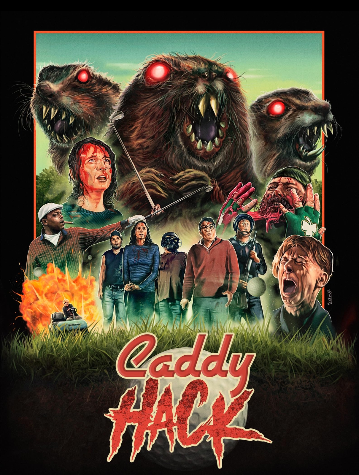Caddy Hack (Blu-ray) Nick Twist John Evans Jake Foy Chrissy Cavallo