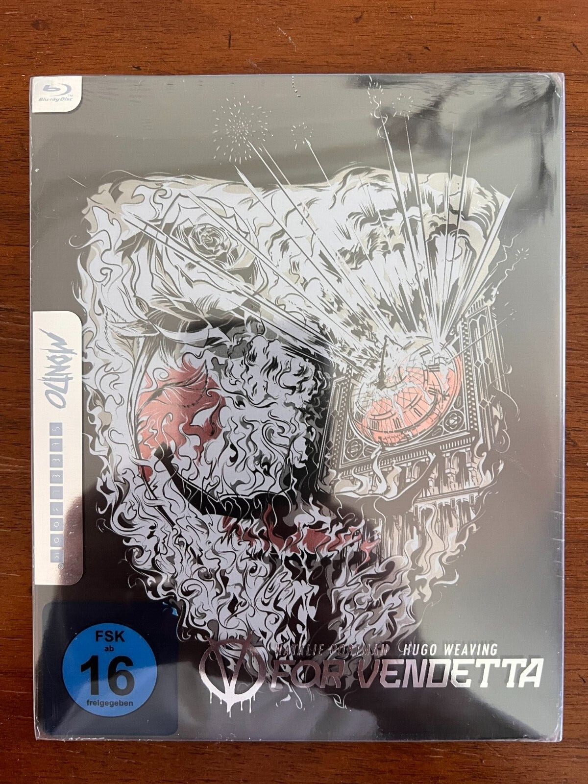 Steelbook Mondo Blu Ray V PER VENDETTA Sigillato Nuovo Audio Italiano