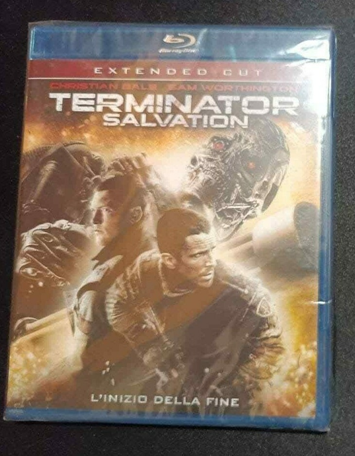 TERMINATOR SALVATION - L'INIZIO DELLA FINE - EXTENDED CUT - BLURAY SIGILLATO!!