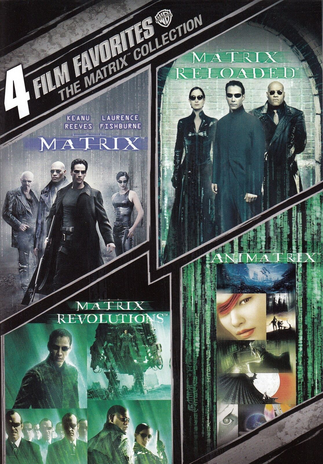 4 Film Favorites: The Matrix Collection (The Matrix / The Matrix Reloaded  (DVD)