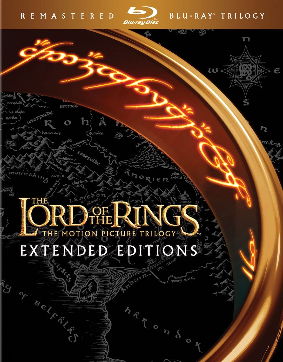 Lord of the Rings Motion Picture Trilogy, The (Extended Edition)(BD Re (Blu-ray)