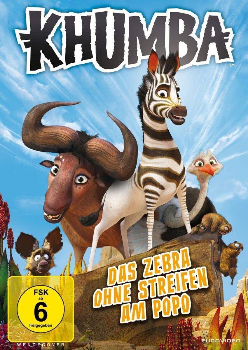 Khumba - Das Zebra ohne Streifen am Popo (DVD)