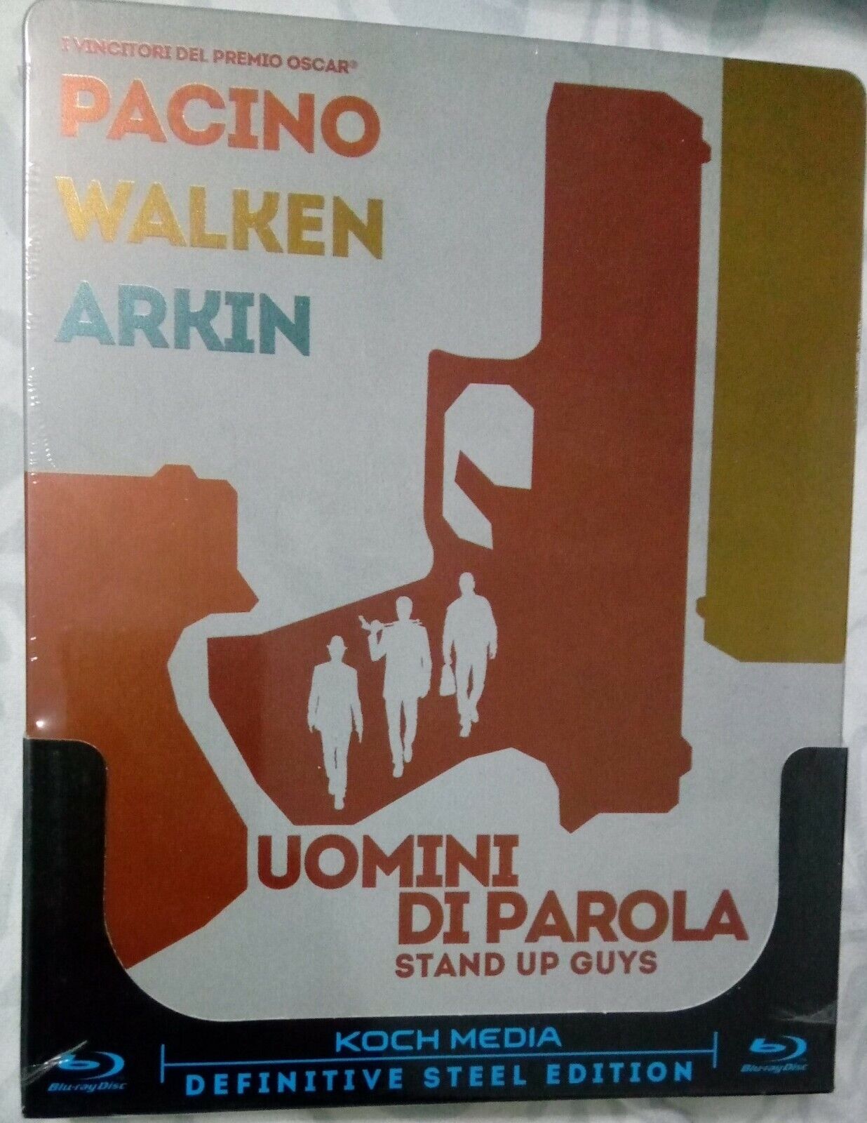 Blu-ray SteelBook UOMINI DI PAROLA STAND UP GUYS Pacino Walken Arkin nuovo raro