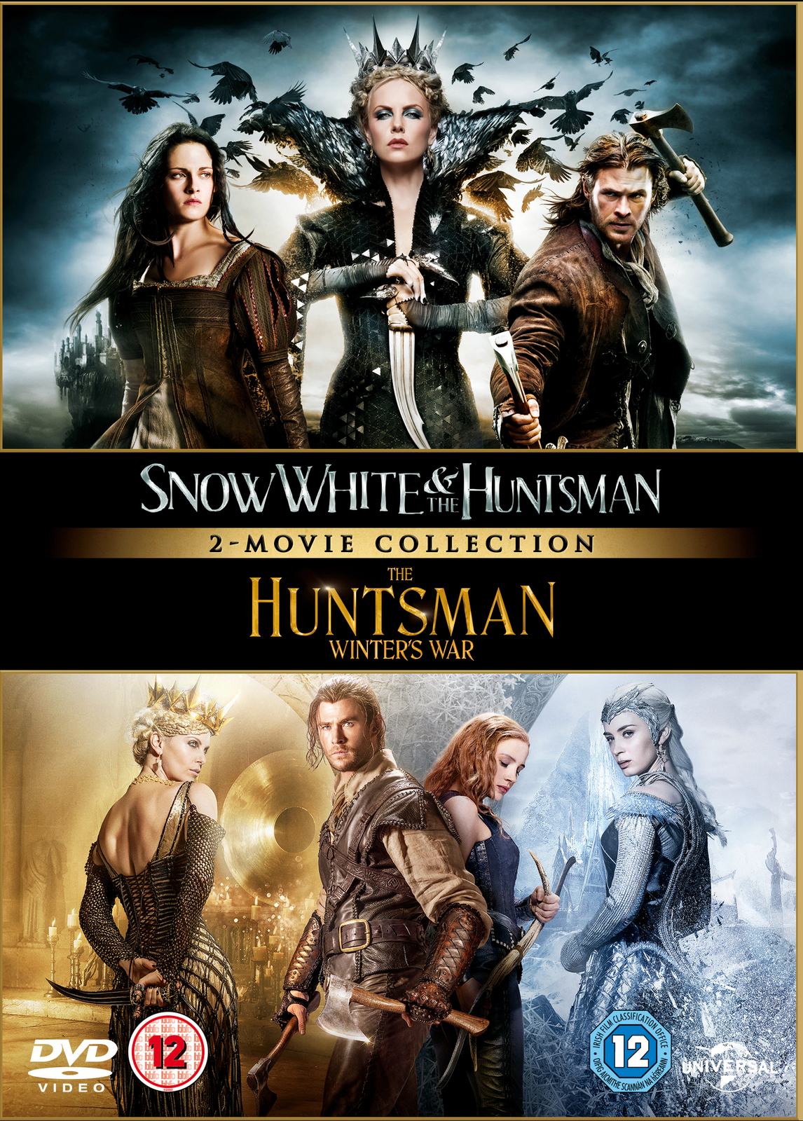 Snow White and the Huntsman/The Huntsman - Winter's War (DVD) Sam Spruell