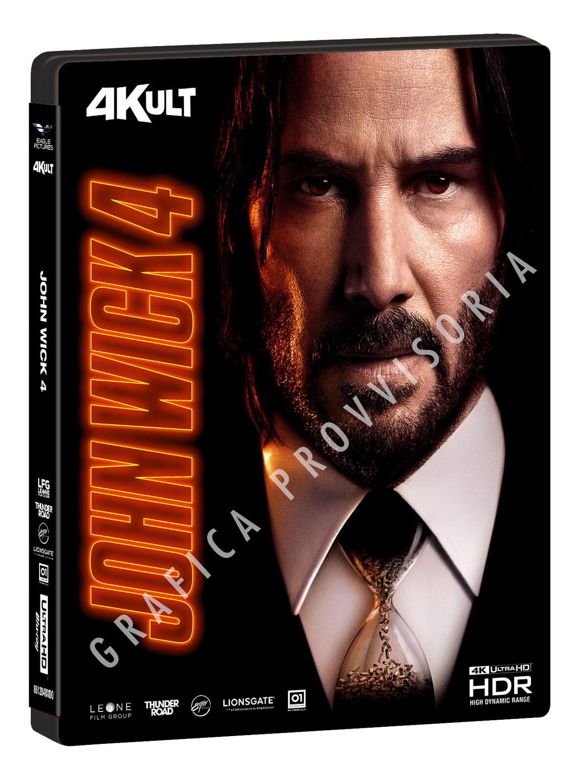 Blu-Ray 4K Uhd John Wick 4 (Blu-Ray 4K Ultra Hd+Blu-Ray Hd+Card Numerata)
