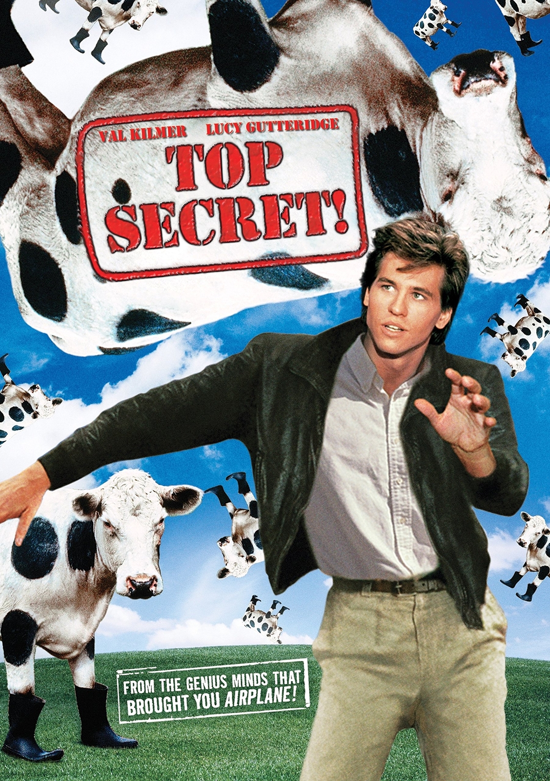 Top Secret! (DVD) Val Kilmer Lucy Gutteridge Peter Cushing Jeremy Kemp