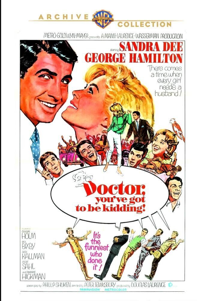 Doctor, You'Ve Got To Be Kidding! (DVD) Sandra Dee Bill Bixby Celeste Holm