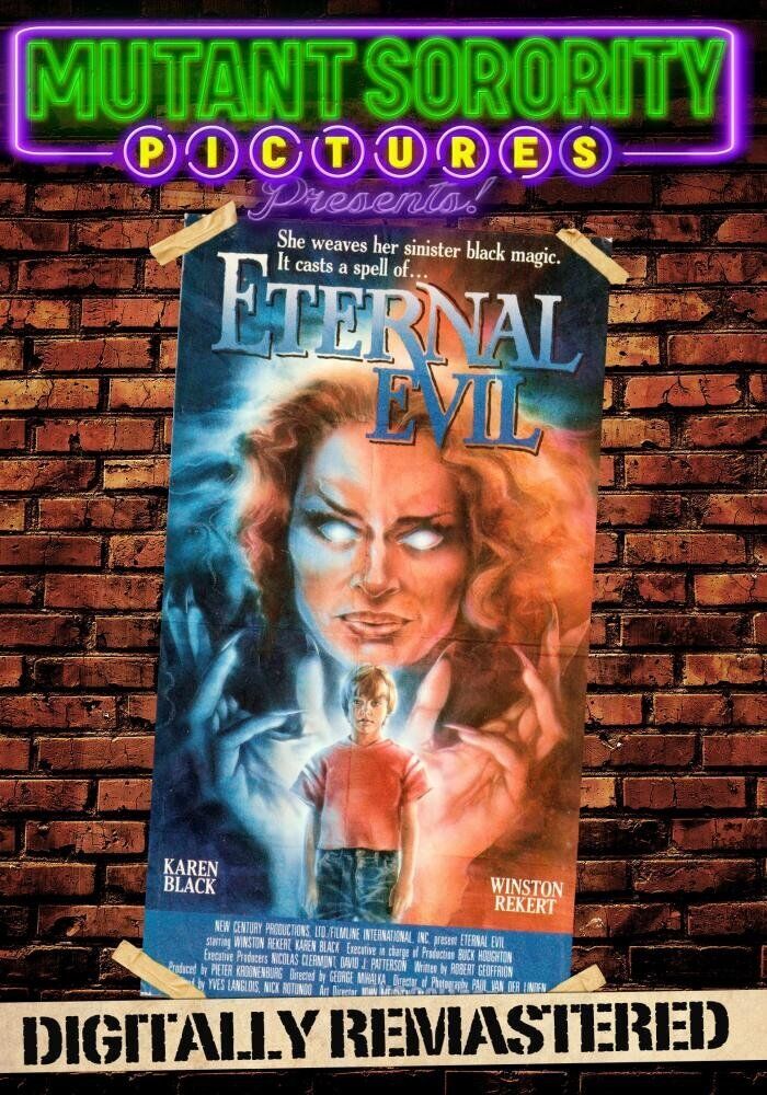 Eternal Evil - Digitally Remastered (DVD) John Novak Karen Black Winston Rekert