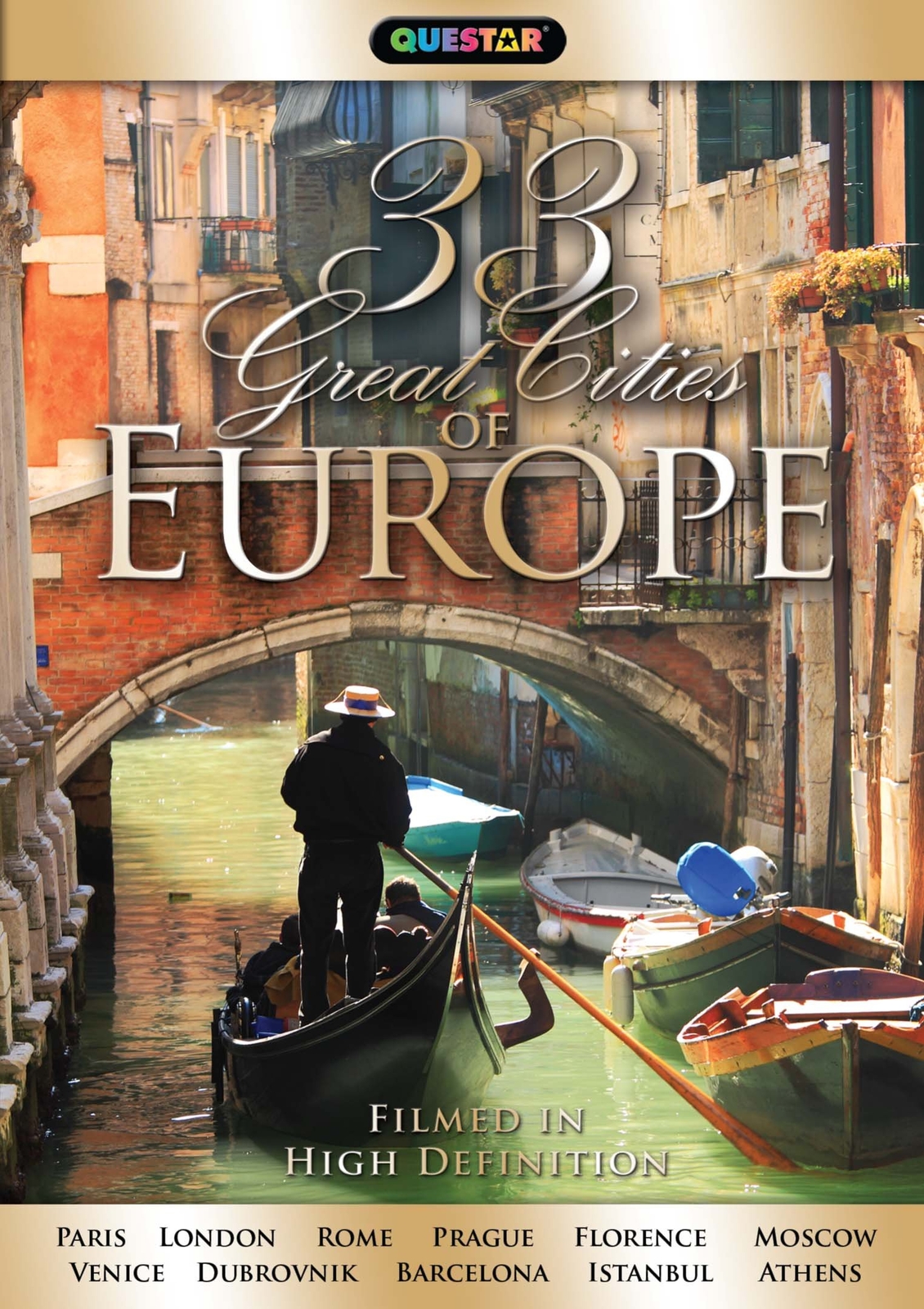 33 Great Cities of Europe (DVD) Marlin Darrah Hosted by Marlin Darrah
