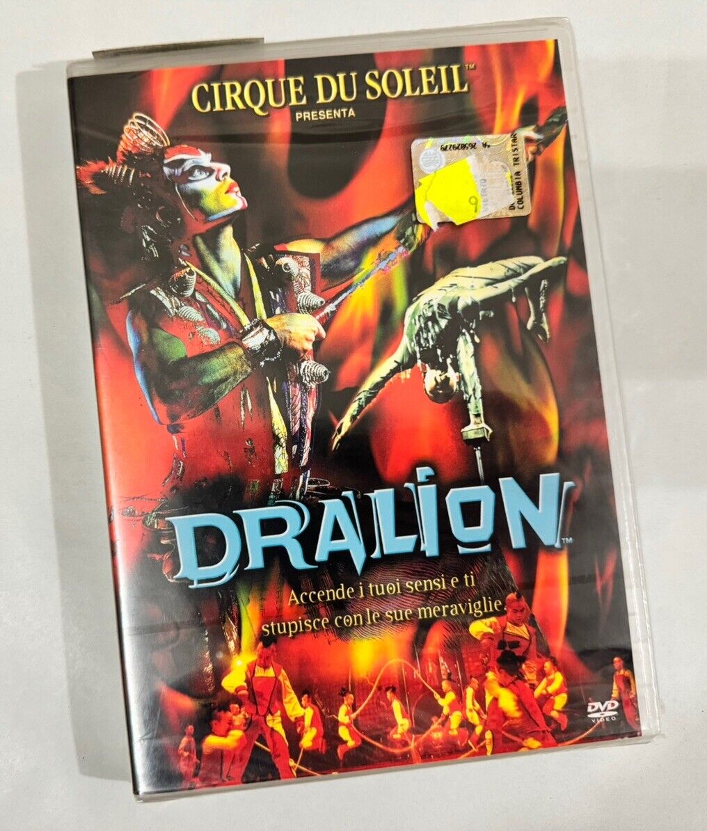 DRALION CIRQUE DU SOLEIL RARO DVD EDIZIONE VENDITA FUORI CATALOGO - SIGILLATO