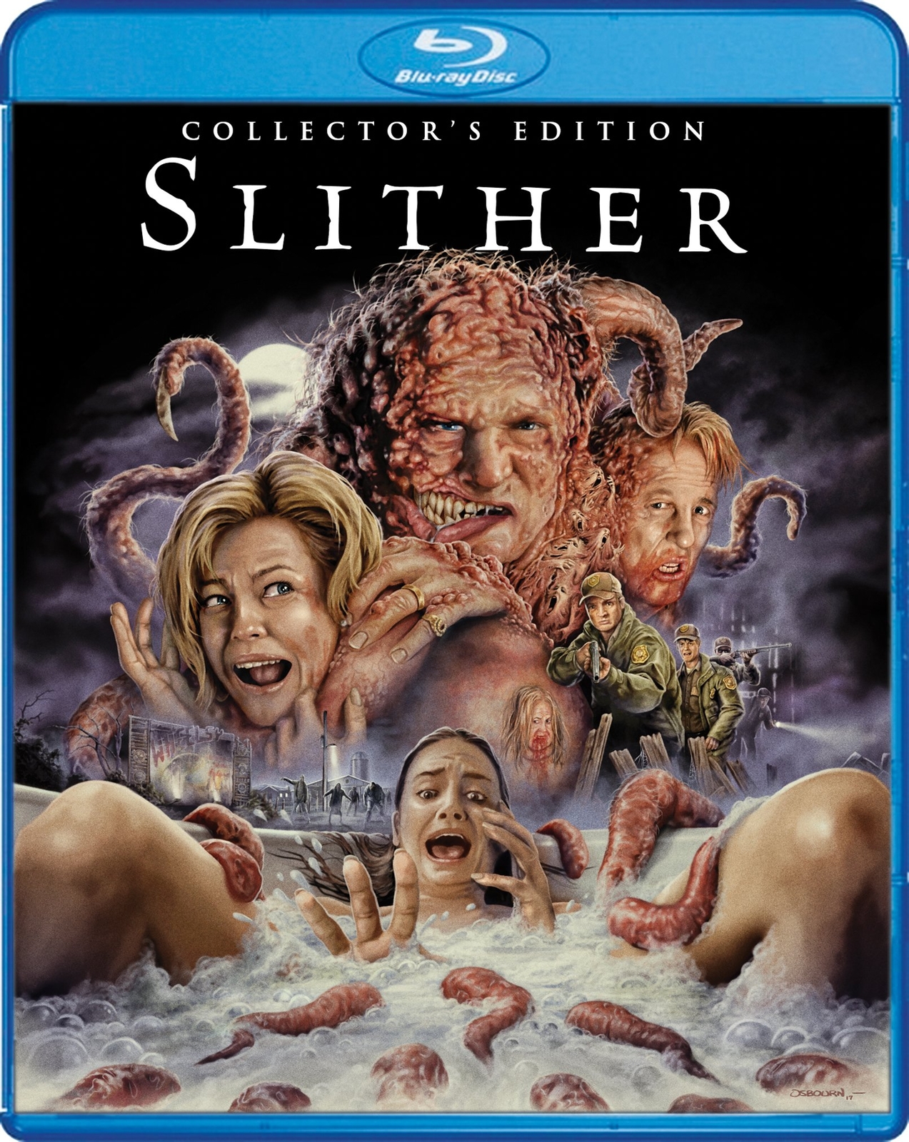 Slither (Blu-ray) Nathan Fillion Michael Rooker Elizabeth Banks Gregg Henry