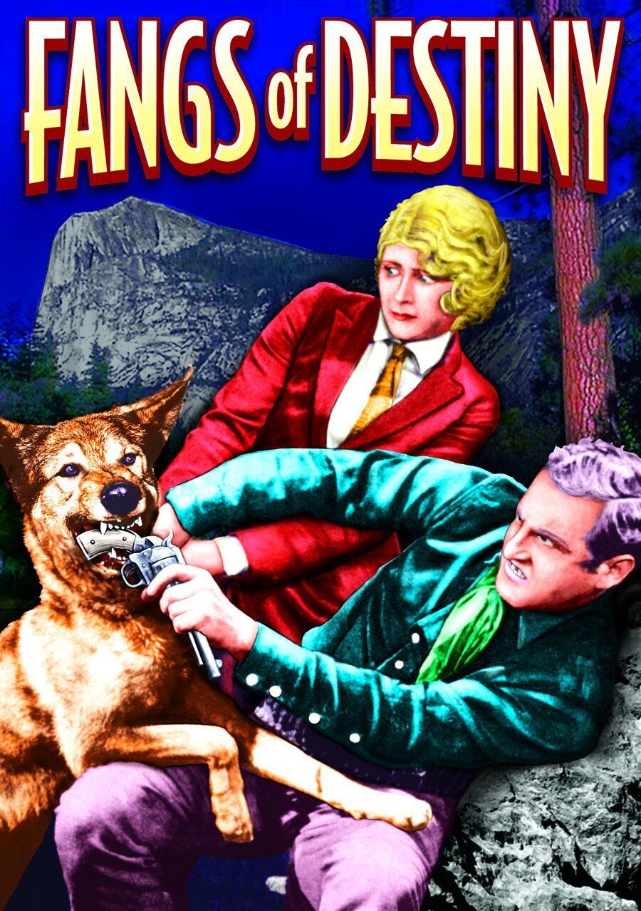 Fangs of Destiny (DVD) Edmond Cobb Betty Caldwell Dynamite The Dog