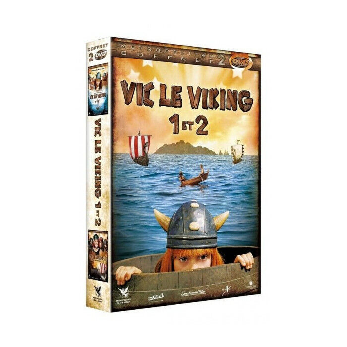 Vic Il Viking 1 E 2 Cofanetto DVD Nuova