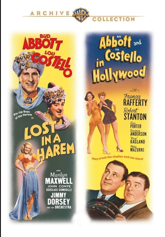 Lost In A Harem / Abbott And Costello In Hollywood (DVD) Warner Anderson