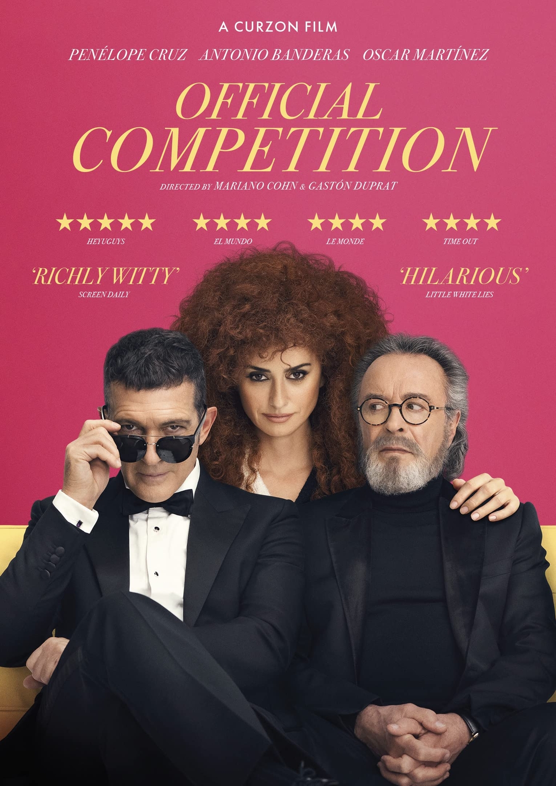 Official Competition (DVD) Penélope Cruz Antonio Banderas Oscar Martínez