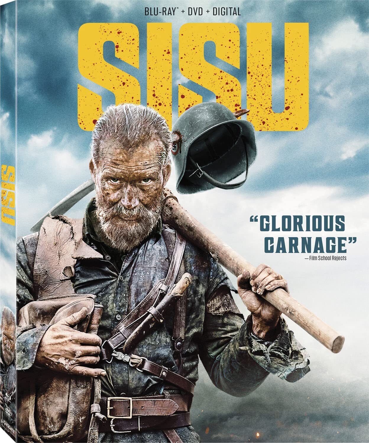 Sisu (Blu-ray) Jack Doolan Aksel Hennie Jorma Tommila