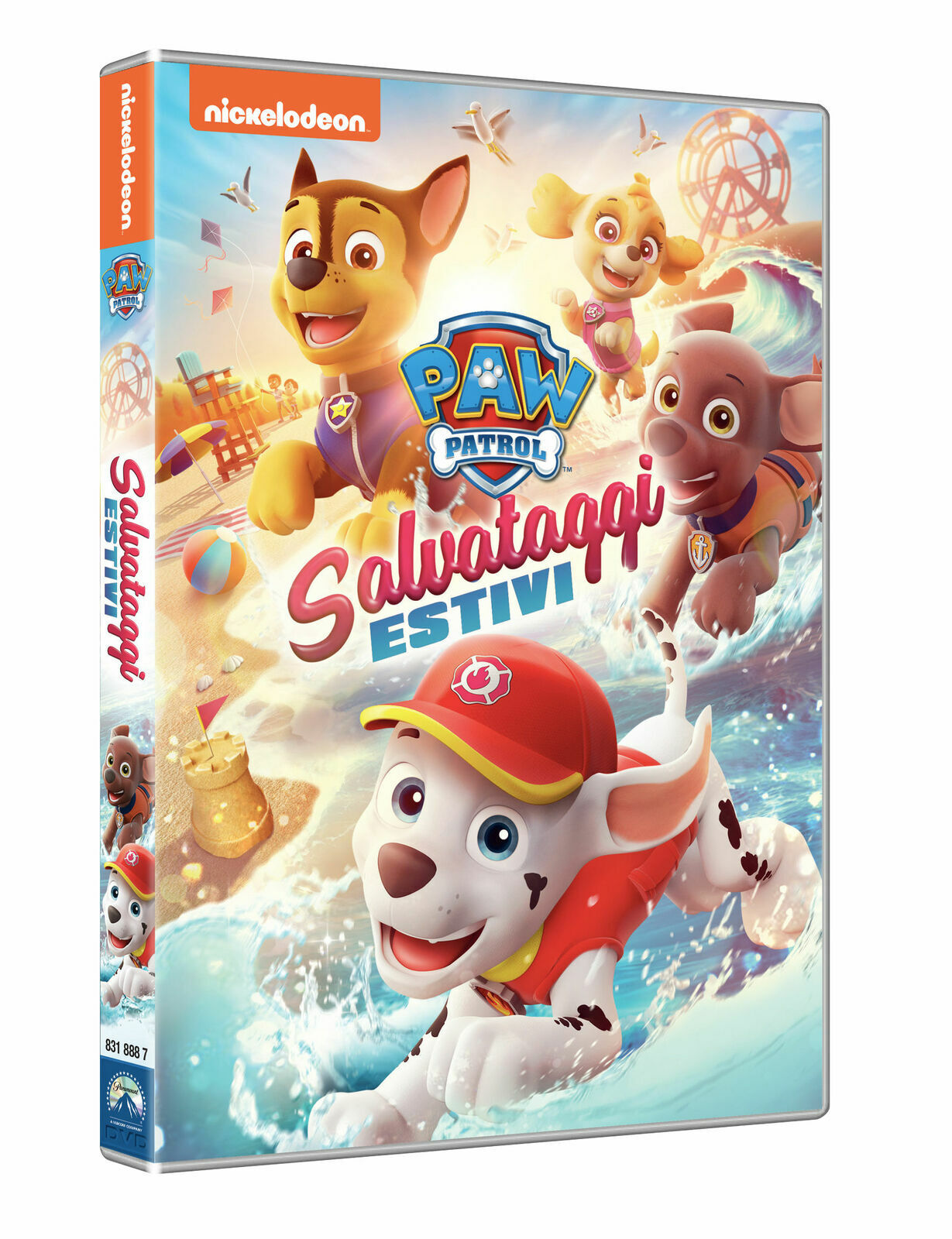 PAW PATROL - SALVATAGGI ESTIVI  DVD ANIMAZIONE editoriale