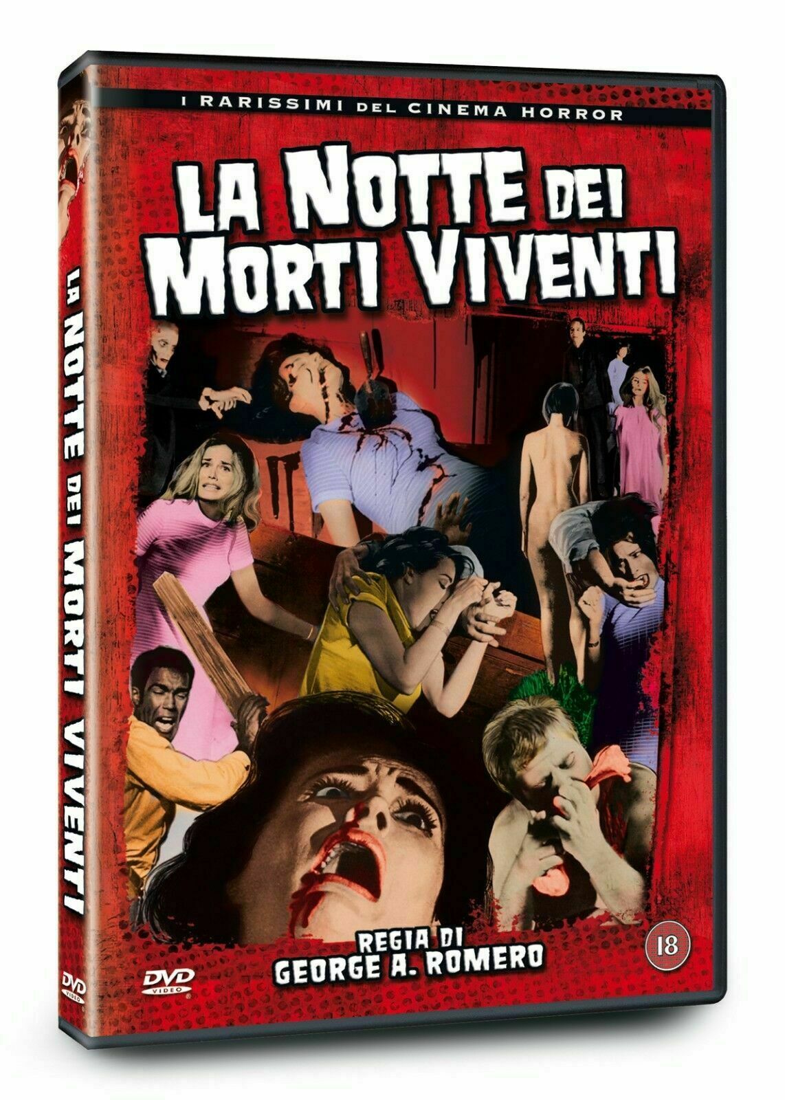 LA NOTTE DEI MORTI VIVENTI ROMERO 1968 Night Of The Living Dead dvd sigillato