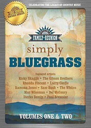 Country's Family Reunion: Simple Bluegrass Vol 1-2 (DVD) Ricky Skaggs Sam Bush