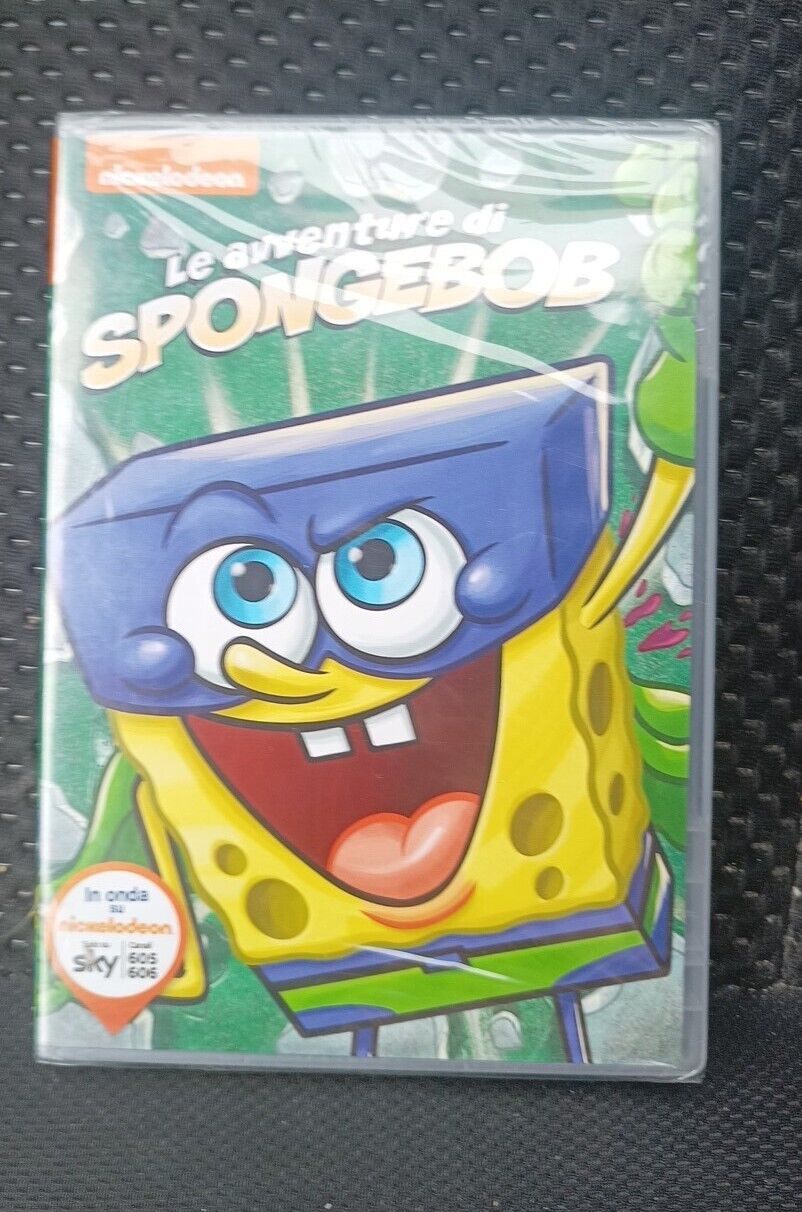 LE AVVENTURE DI SPONGEBOB  NICKELODEON – DVD NUOVO