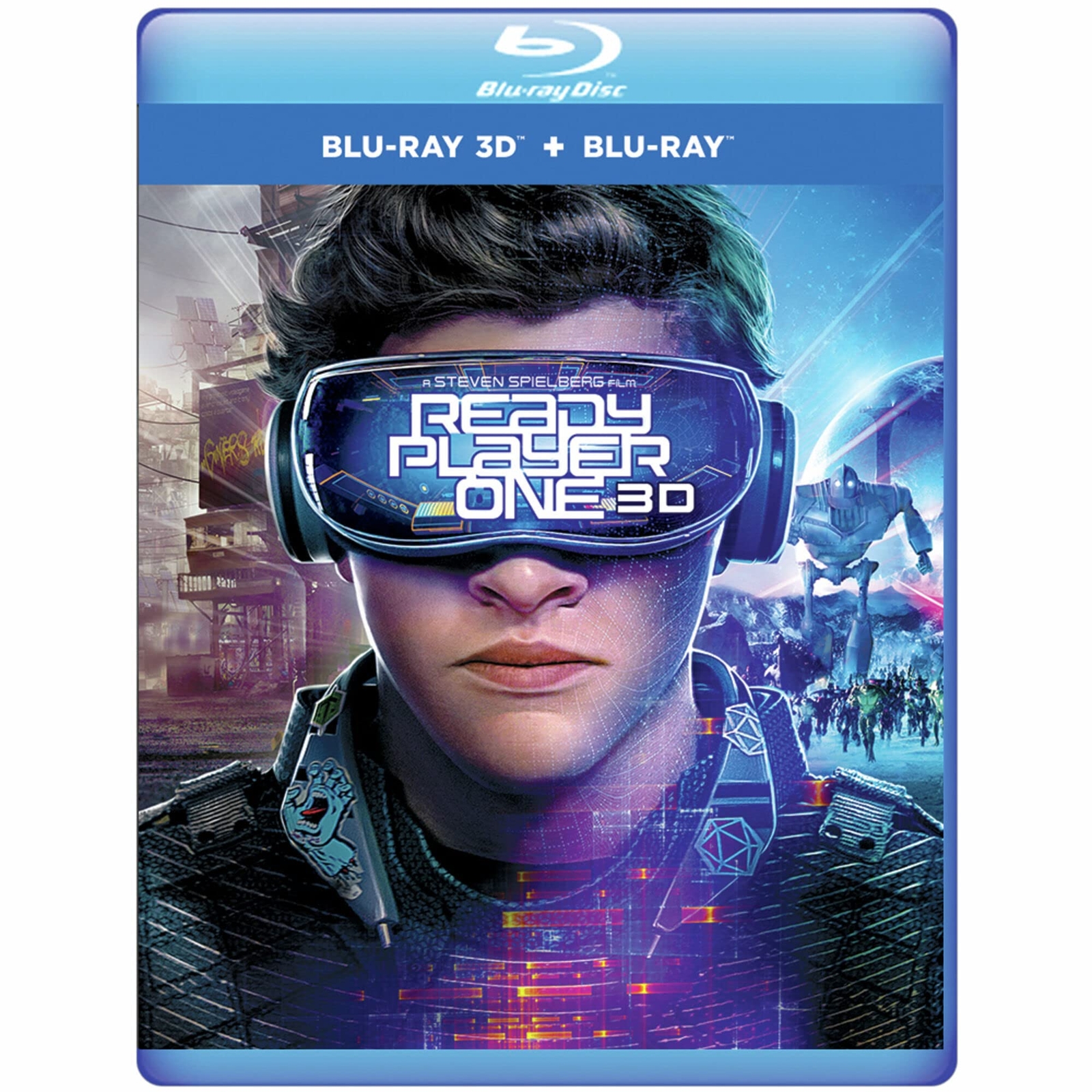 Ready Player One [3D Blu-ray + Blu-ray] (Blu-ray) Ben Mendelsohn Mark Rylance