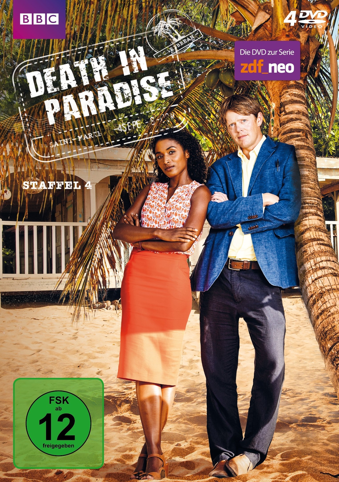 DEATH IN PARADISE ST.4 - MOVIE [DVD] [2015] (DVD) John-Jules Danny Martins Sara