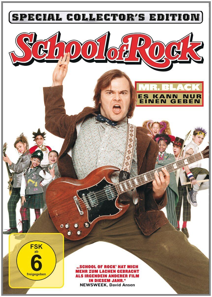 School Of Rock (Collector's Edition) (DVD) Black Jack Cusack Joan White Mike