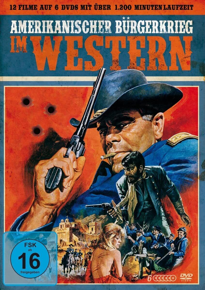 Amerikanischer Bürgerkrieg im Western (DVD)