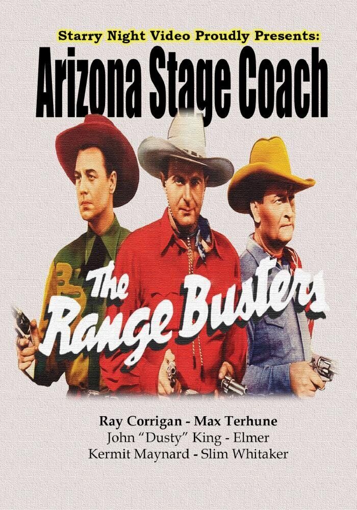 Arizona Stage Coach (DVD) Kermit Maynard Max Terhune Ray Corrigan Slim Whitaker