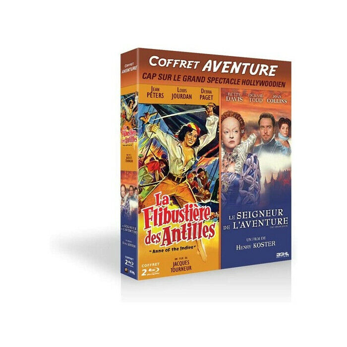 La Pirate Wench Des Antille + Il Signore Di Avventura Cofanetto Blu-Ray Nuova
