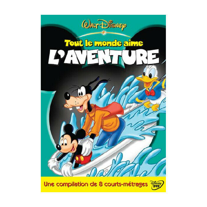 Tutti Amano Avventura (Compilation Di 8 Pantaloncini Corti) DVD Disney Nuova
