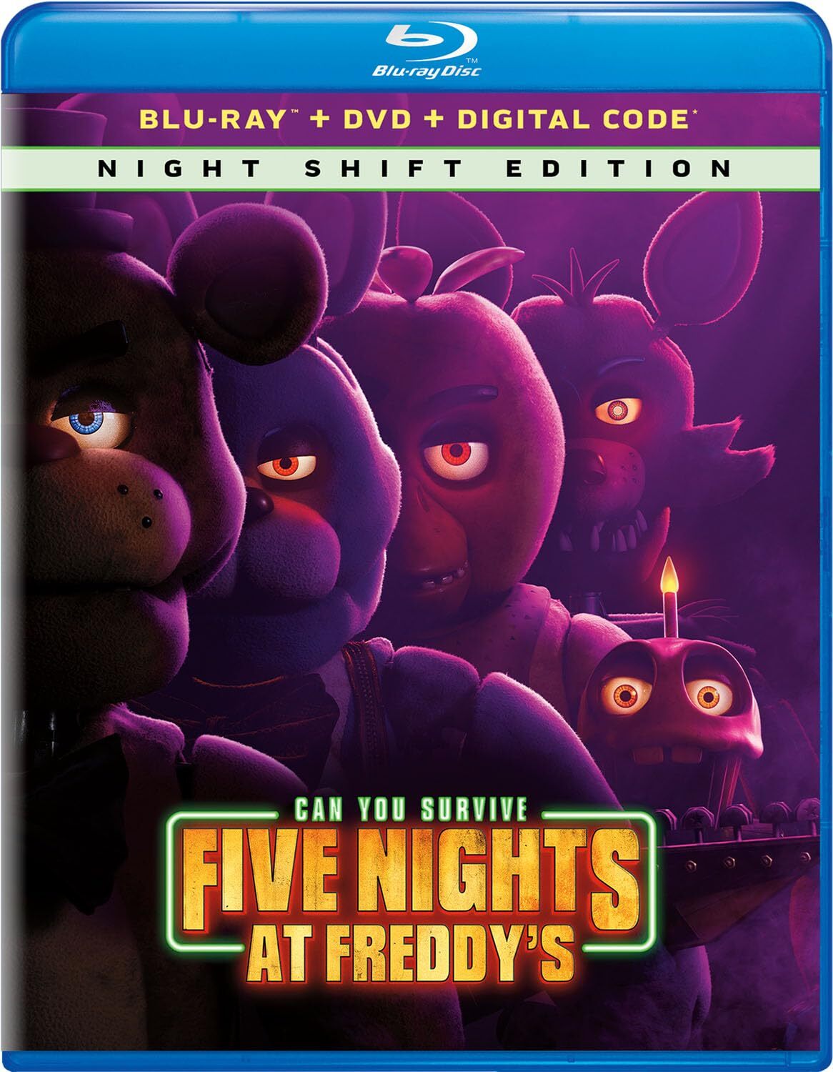 Five Nights at Freddy's (Blu-ray + DVD + Digital) (Blu-ray) Josh Hutcherson