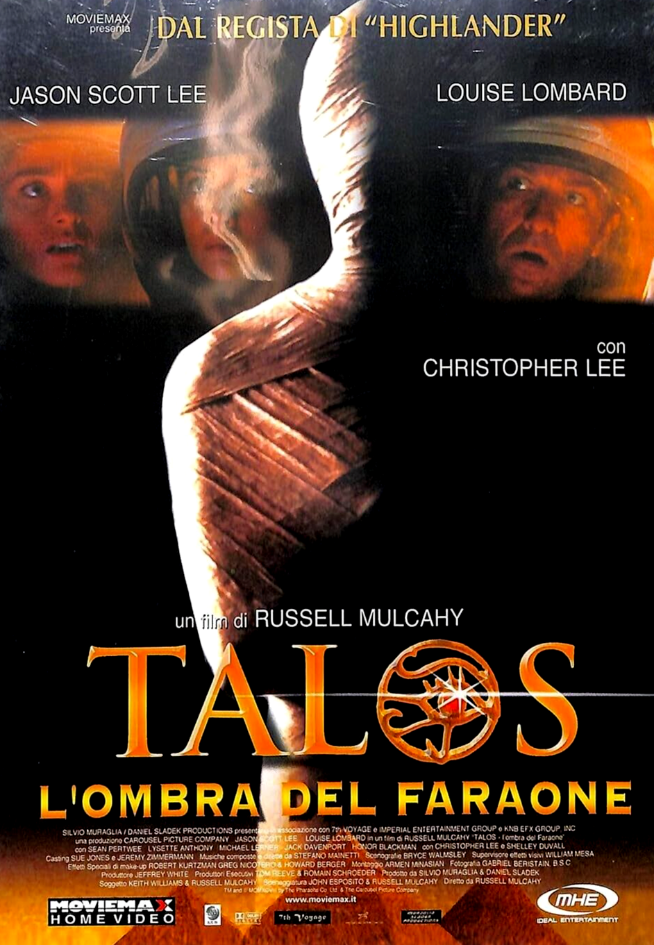 TALOS L'OMBRA DEL FARAONE DVD NUOVO SIGILLATO